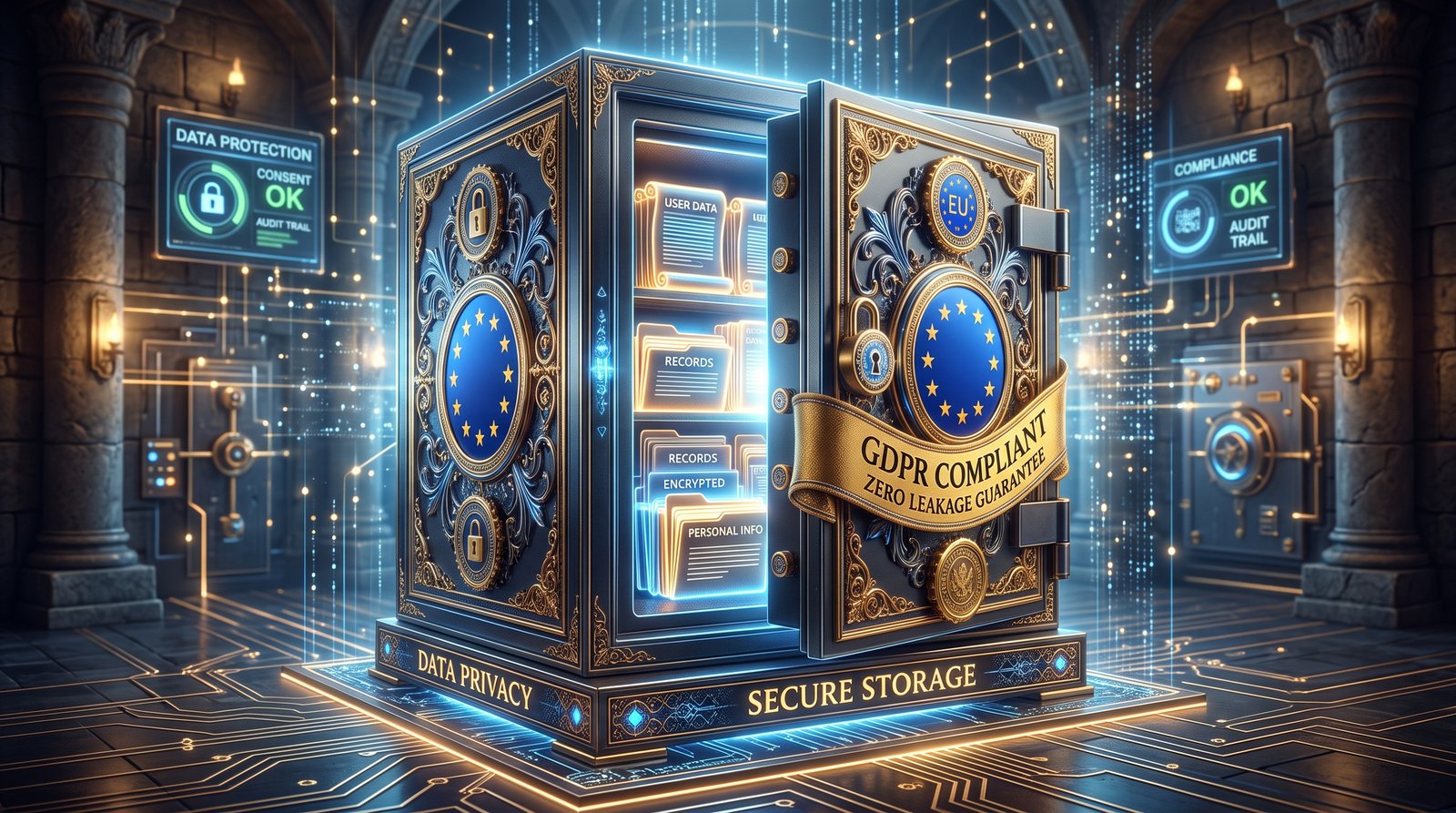 خصوصية البيانات والامتثال للوائح العالمية GDPR ومعايير الحماية